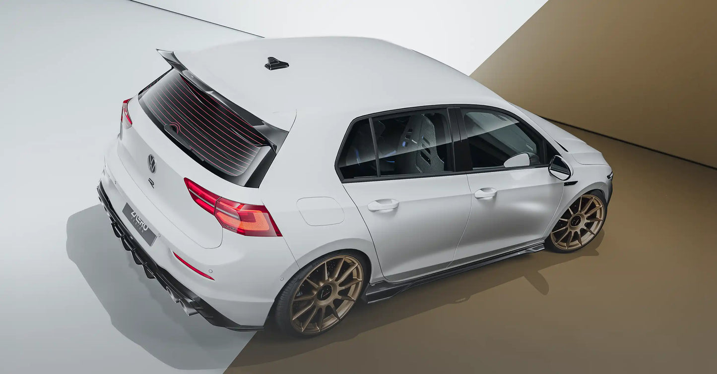 Difusor Zaero Volkswagen Golf mk8 R