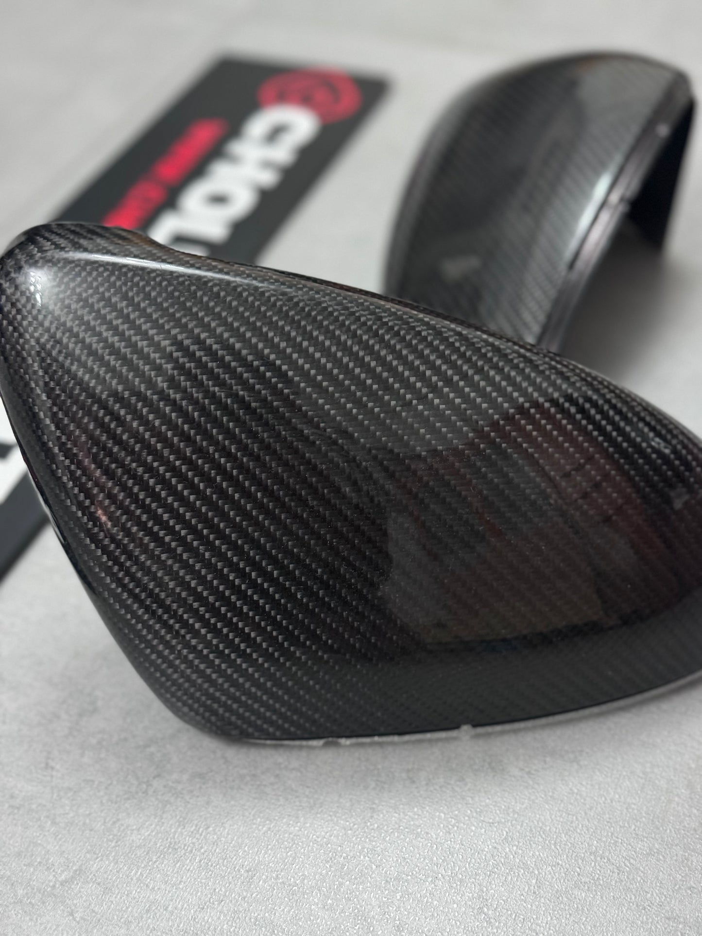 Espejos fibra de CARBONO REAL golf mk7 / mk7.5 NORMAL / GTI / GTD / GTE / R / RLINE
