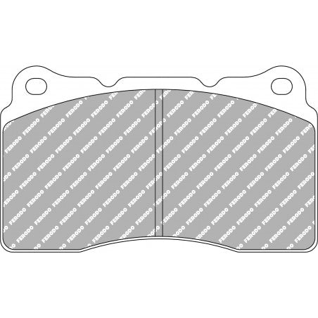 Pastillas Delanteras Ferodo DS2500 Frenada Brembo 4 Pistones (Cupra 5F PP)