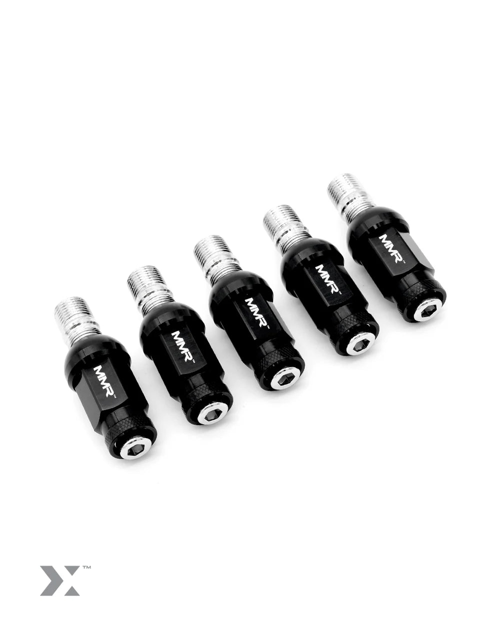 Kit de conversión espárragos de 70mm y tuercas MMX Performance para BMW Serie F y Serie G (M14 x 1,25)