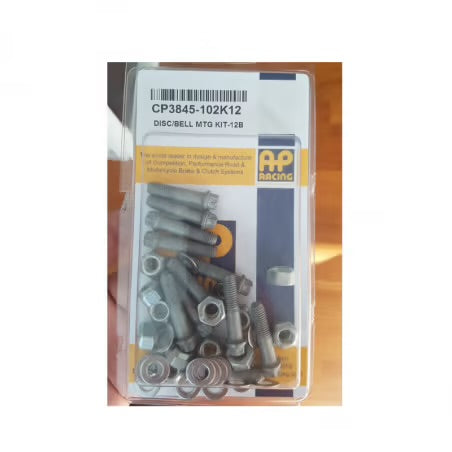 KIT DE TORNILLOS AP RACING 12 PIEZAS 0.25 "UNFX1.062" 6PANS