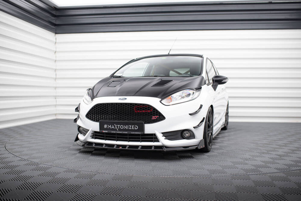 Lip Maxton v6 + flaps Ford Fiesta ST mk7 2013/17