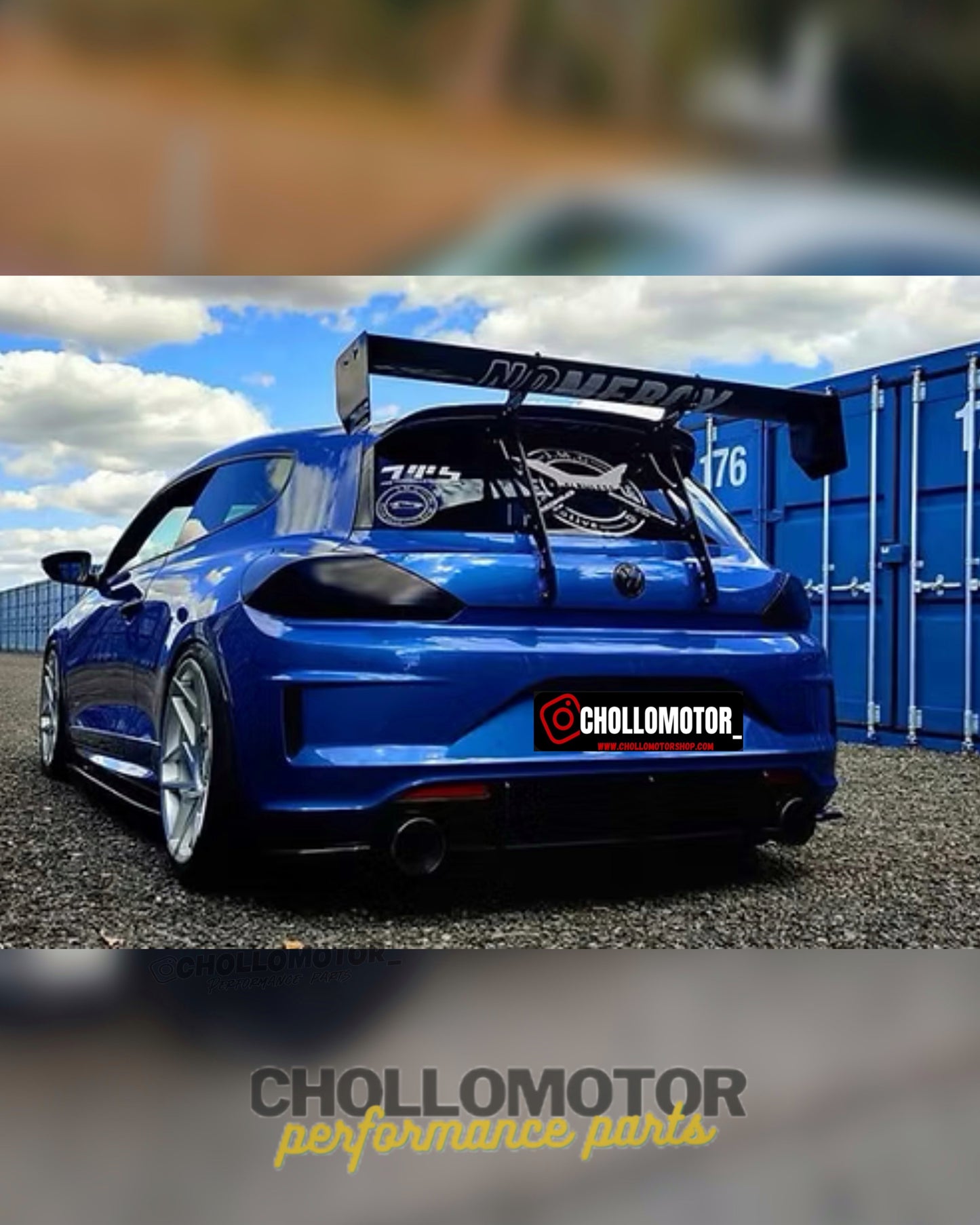 Aleron TCR look Volkswagen Scirocco