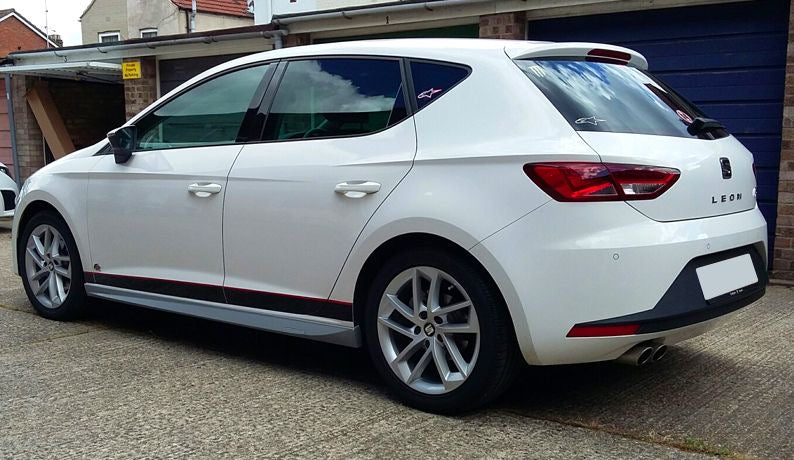 Taloneras kit aero seat Leon mk3 Normal/Fr/Cupra (5 puertas)