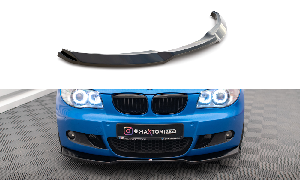 Lip Maxton v1 Bmw Serie 1 E87 Pack M 2007/11