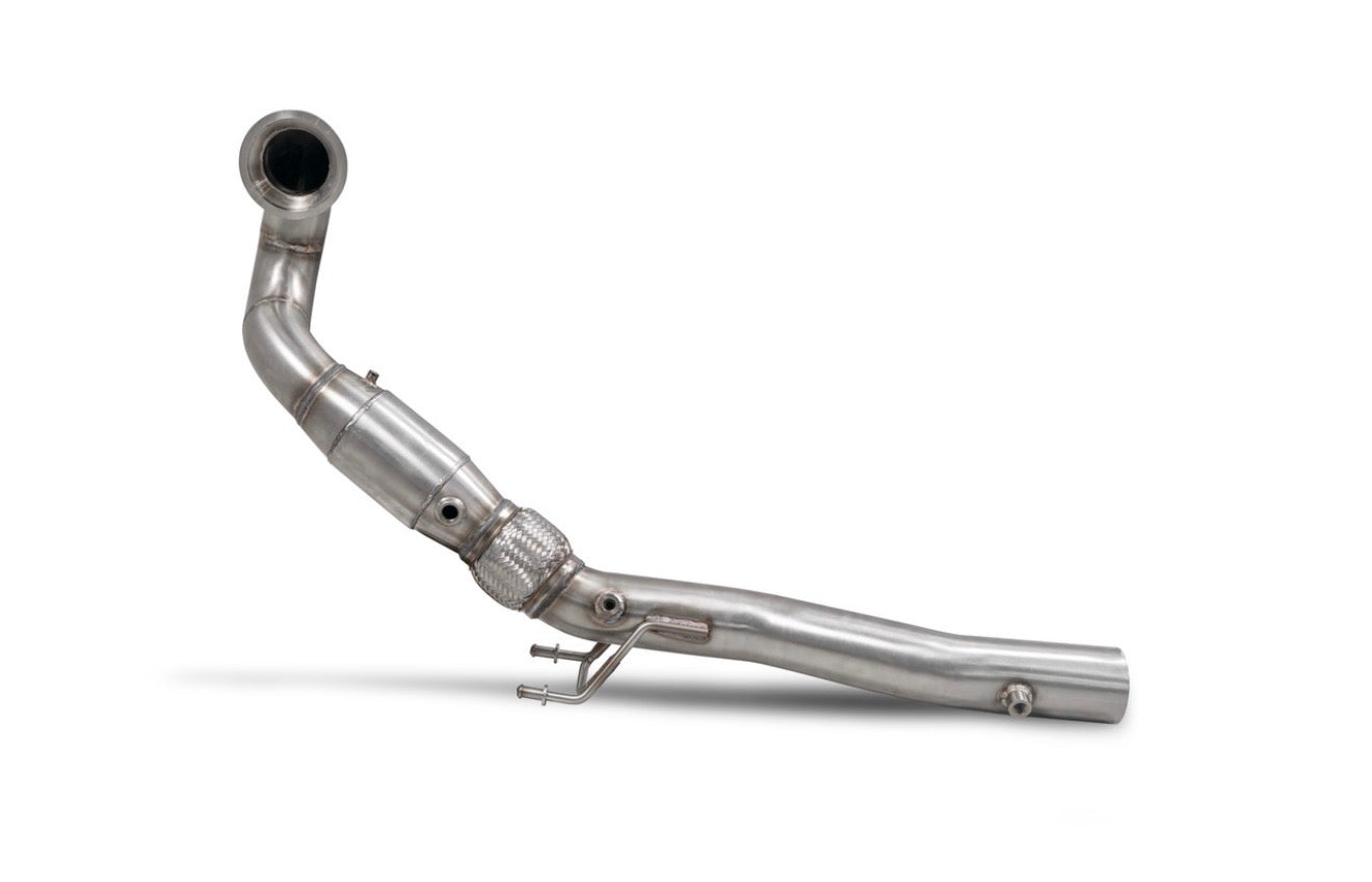 Downpipe con catalizador deportivo y supresion de FAP Scorpion para Golf 8 GTI 245 / GTI CS