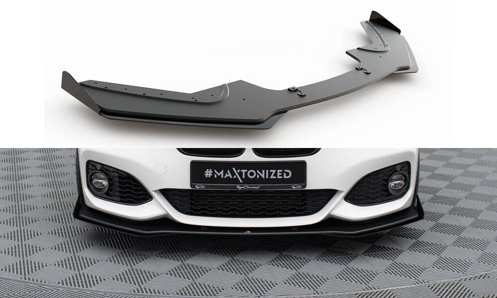 Lip Maxton + flaps BMW Serie 1 F20 M-Pack / M140i Facelip