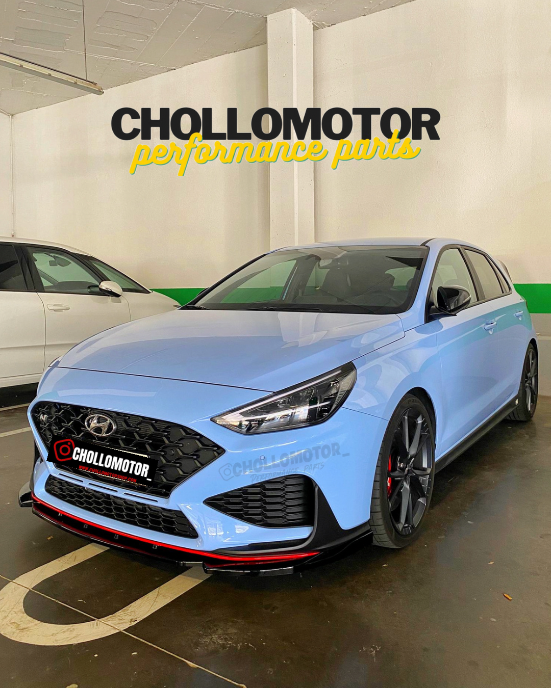 Lip delantero Hyundai i30N Hatchback & Fastback 2017-