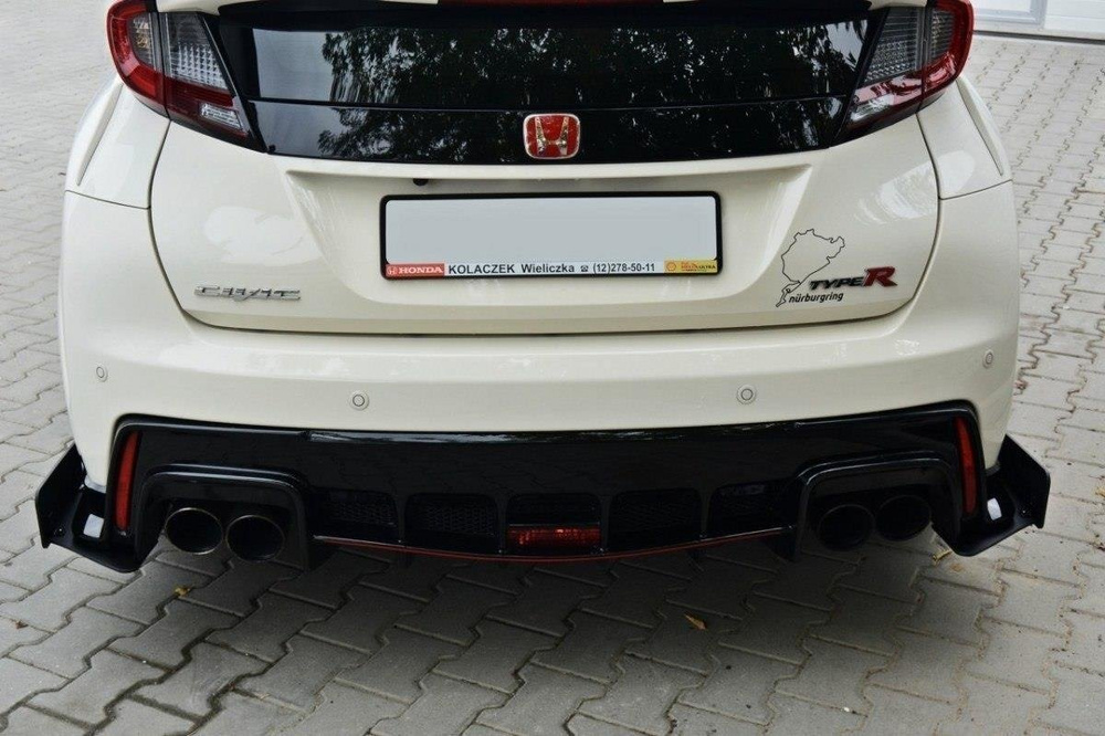 Añadido lateral difusor Maxton Racing HONDA CIVIC IX TYPE R (FK2) 2015 - 2017