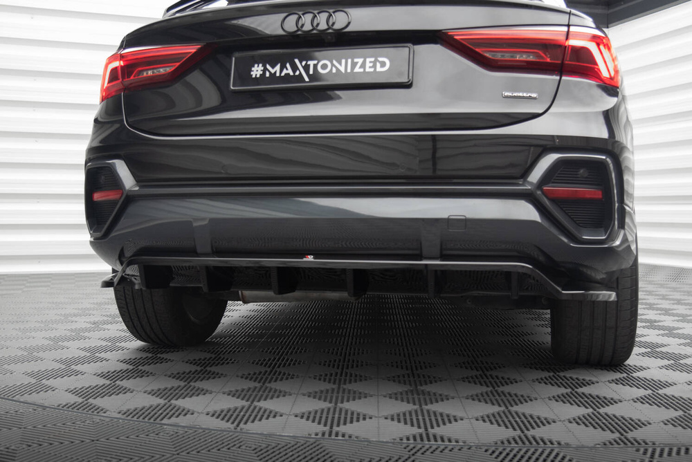 Añadido difusor Maxton Audi Q3 Sportback 2019-