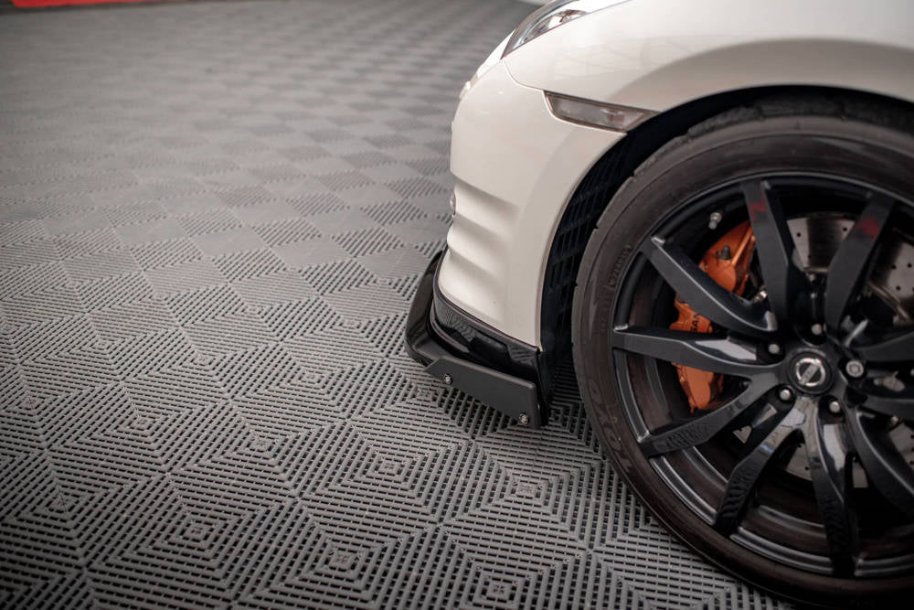 Lip maxton + flaps Nissan Gtr R35 2011/16