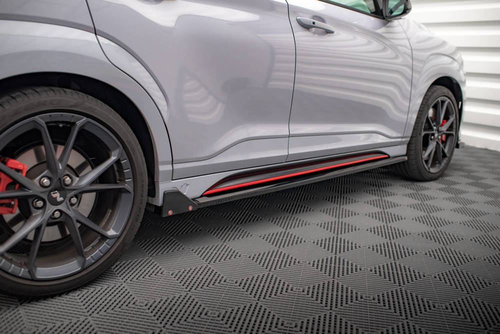 Taloneras Maxton V1 + flaps Hyundai Kona N 2021-