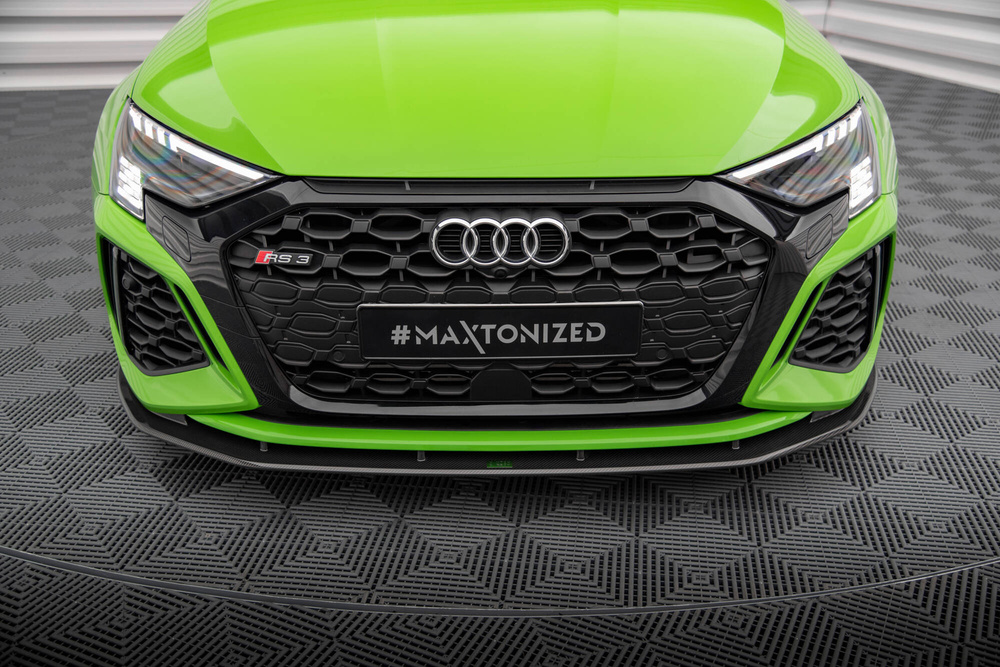 Lip Maxton carbono Audi RS3 8Y Sportback/Sedan 2020/24
