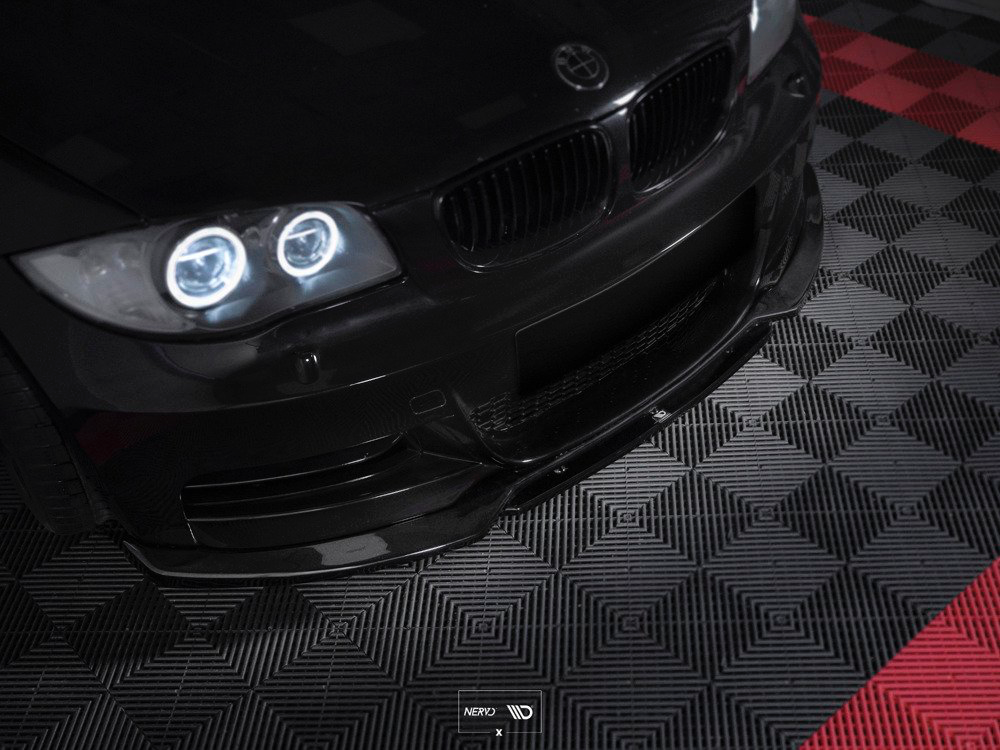 Lip Maxton v1 Bmw Serie 1 E82 pack-M 2007/13
