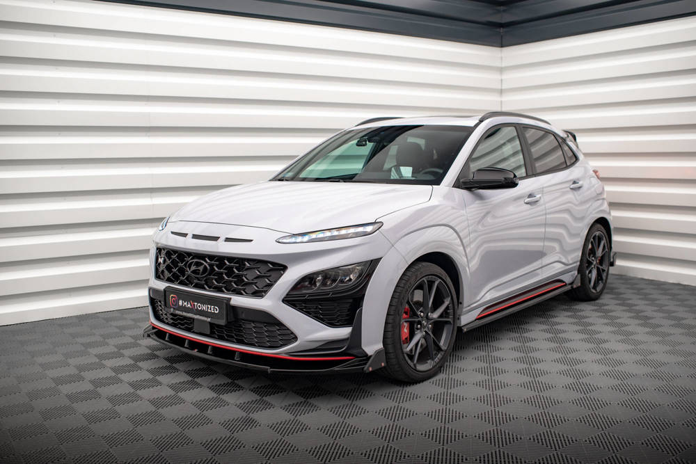 Lip Maxton V2 + flaps Hyundai Kona N 2021-