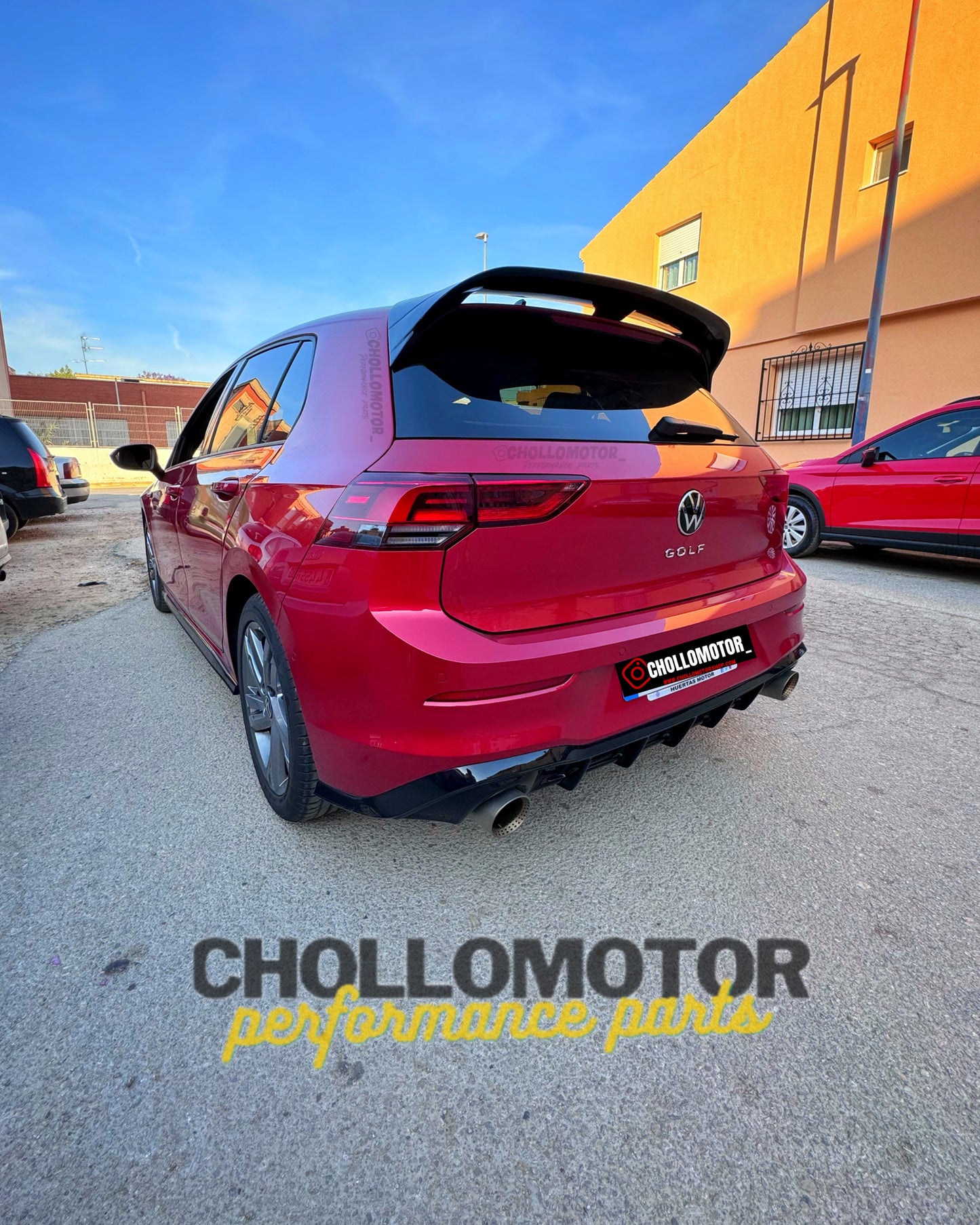 Alerón golf mk8 Normal y Rline