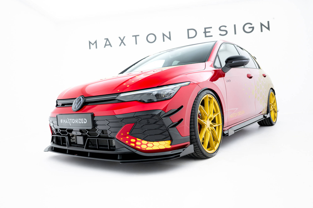 Lip maxton Pro + flaps Golf mk8 Gti Clubsport 2024-