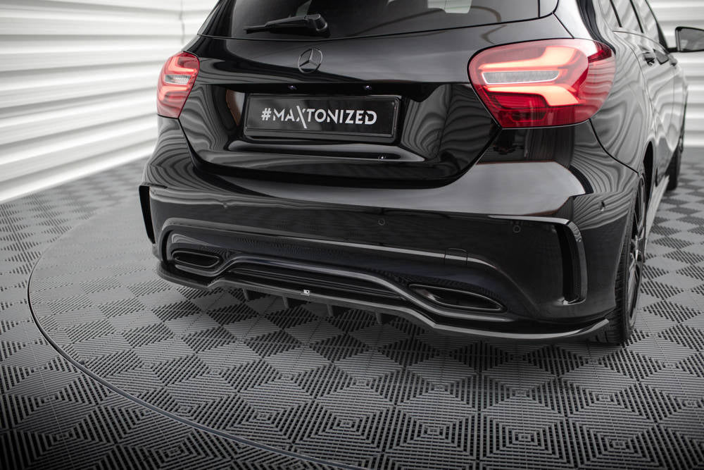 Añadido Difusor Maxton Mercedes Clase A W176 Amg Line 2015/18