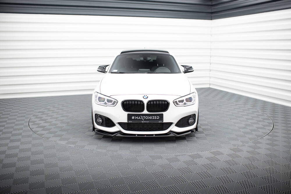 Lip Maxton + flaps V5 BMW Serie 1 F20 M-Pack / M140i Facelip
