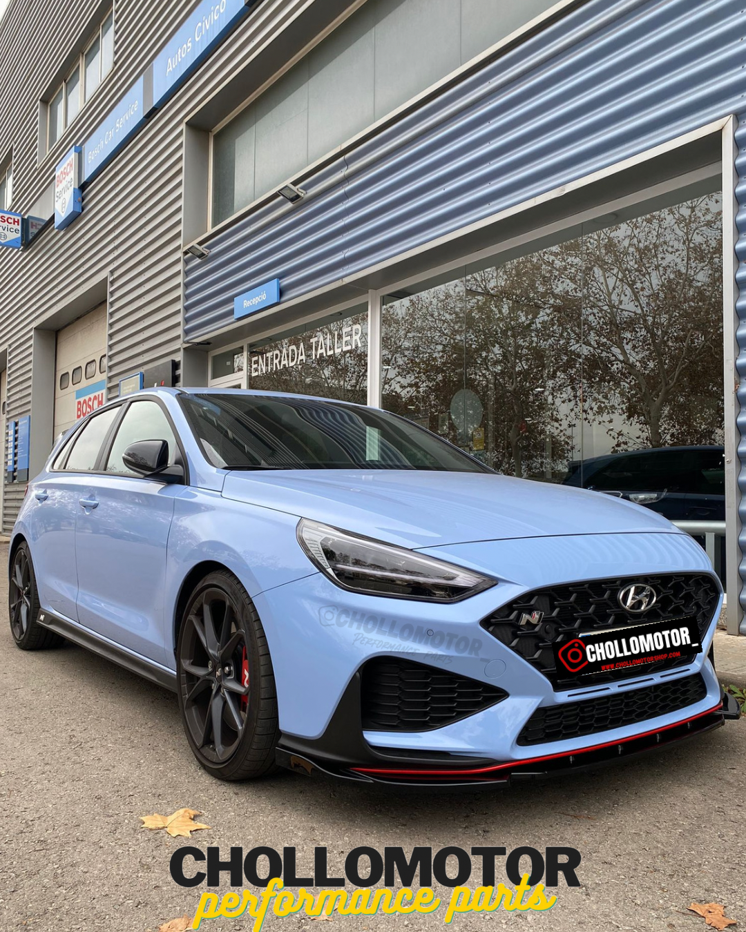 Lip delantero Hyundai i30N Hatchback & Fastback 2017-