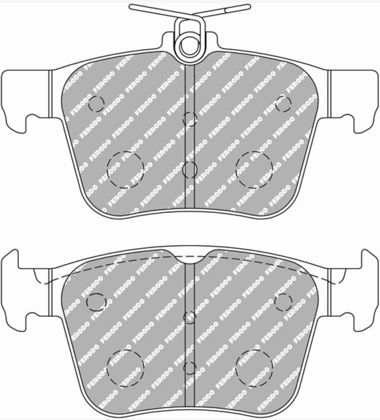 Pastillas Traseras Ferodo DS2500 Seat León Mk3 1.5 150/130cv 2018+