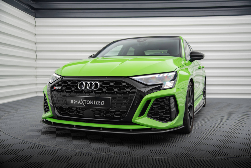 Lip Maxton carbono Audi RS3 8Y Sportback/Sedan 2020/24