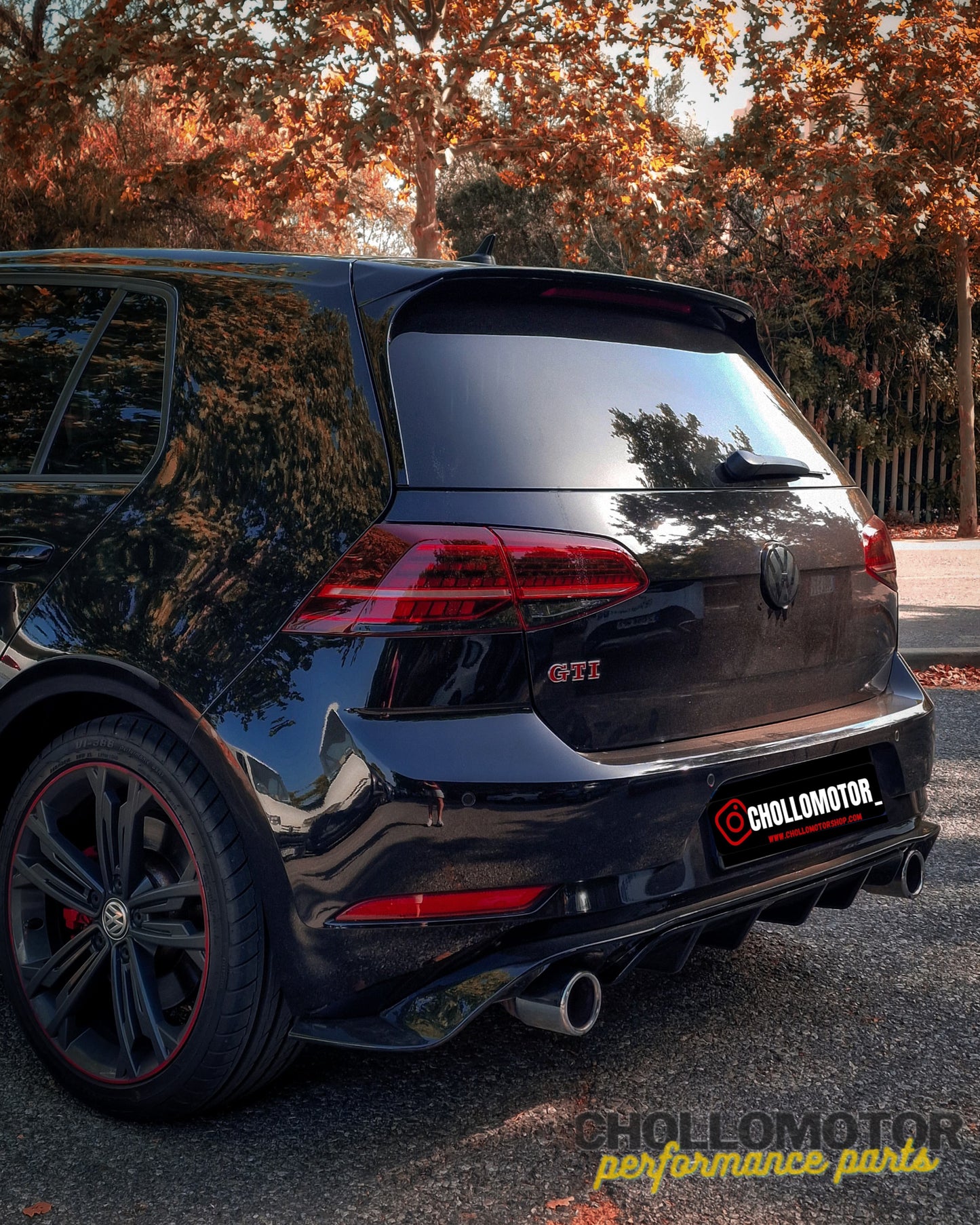 Difusor TCR golf mk7 gti