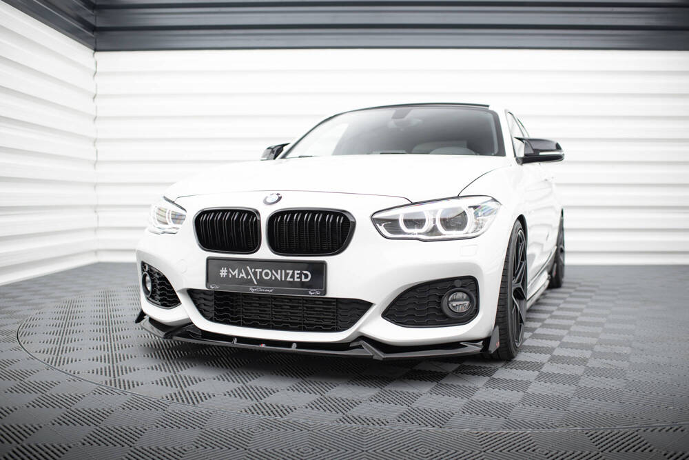 Lip Maxton + flaps V5 BMW Serie 1 F20 M-Pack / M140i Facelip