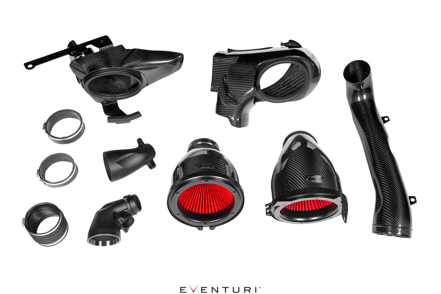 Admision de carbono Eventuri para BMW M3 G80 / M4 G8x / M2 G87