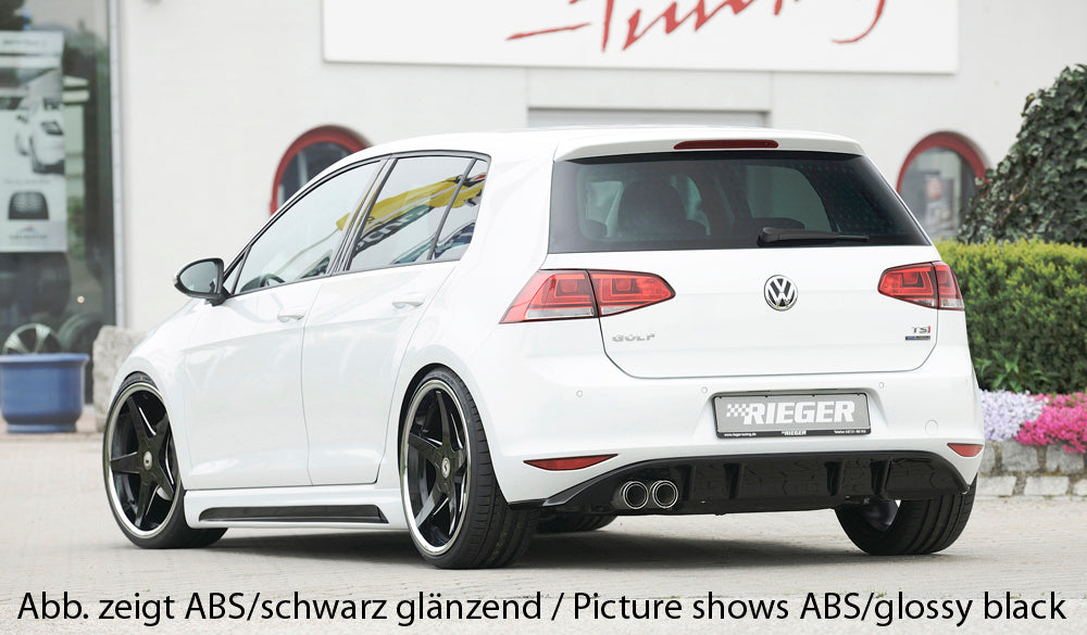 Difusor Rieger Volkswagen Golf mk7 GTI/GTD