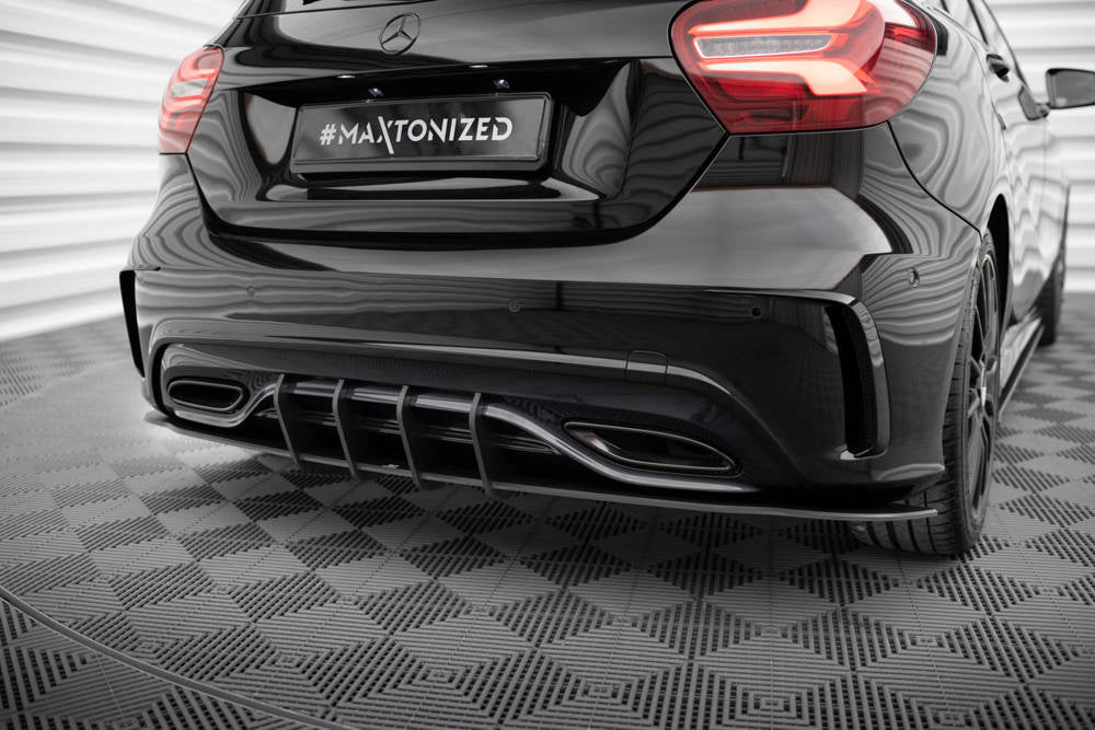 Añadido Difusor Maxton Mercedes Clase A W176 Amg Line 2015/18