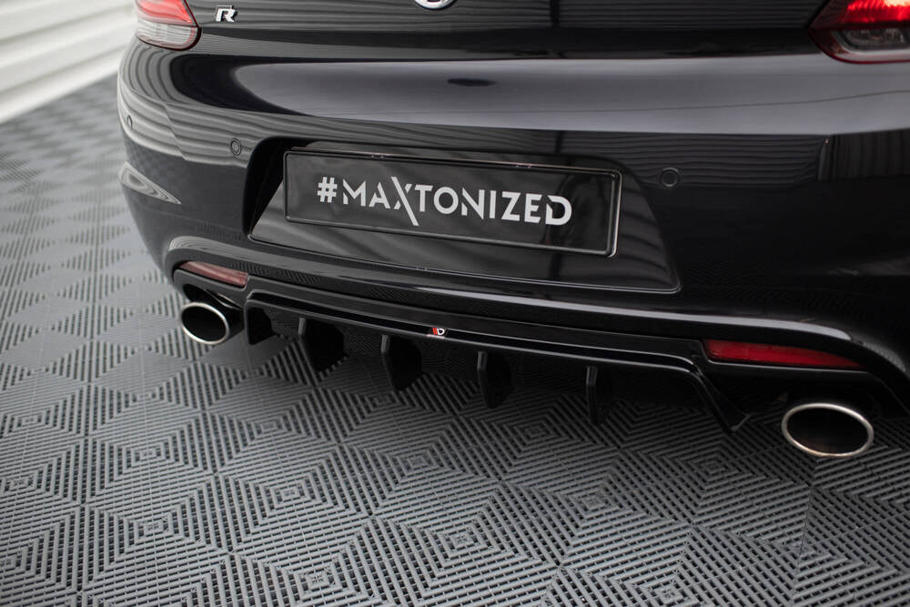 Difusor Maxton v2 Volkswagen Scirocco R 2008/14