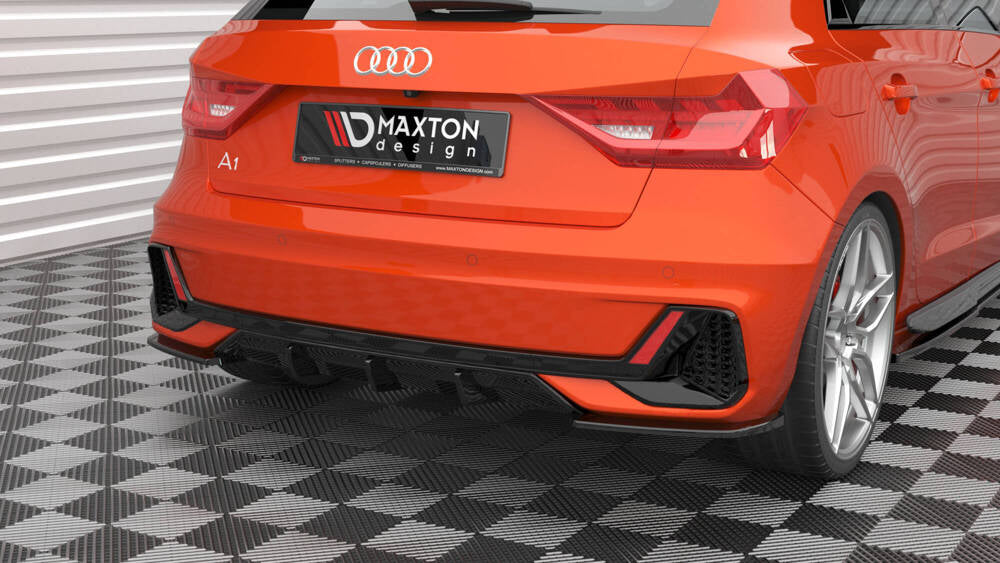 Añadido lateral difusor Maxton V2 Audi A1 S-Line GB 2018 -