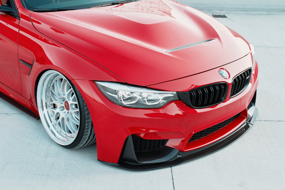 Lip Maxton + marco entrada aire BMW M3 F80 2014- 2018