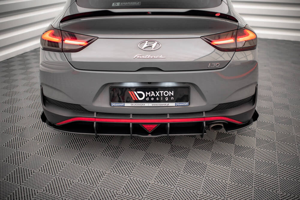 Añadido Difusor + flaps Maxton Hyundai i30 Nline fastback