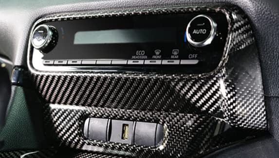 Embellecedor aireador central carbono TOM’S para Toyota GR Yaris Gen1