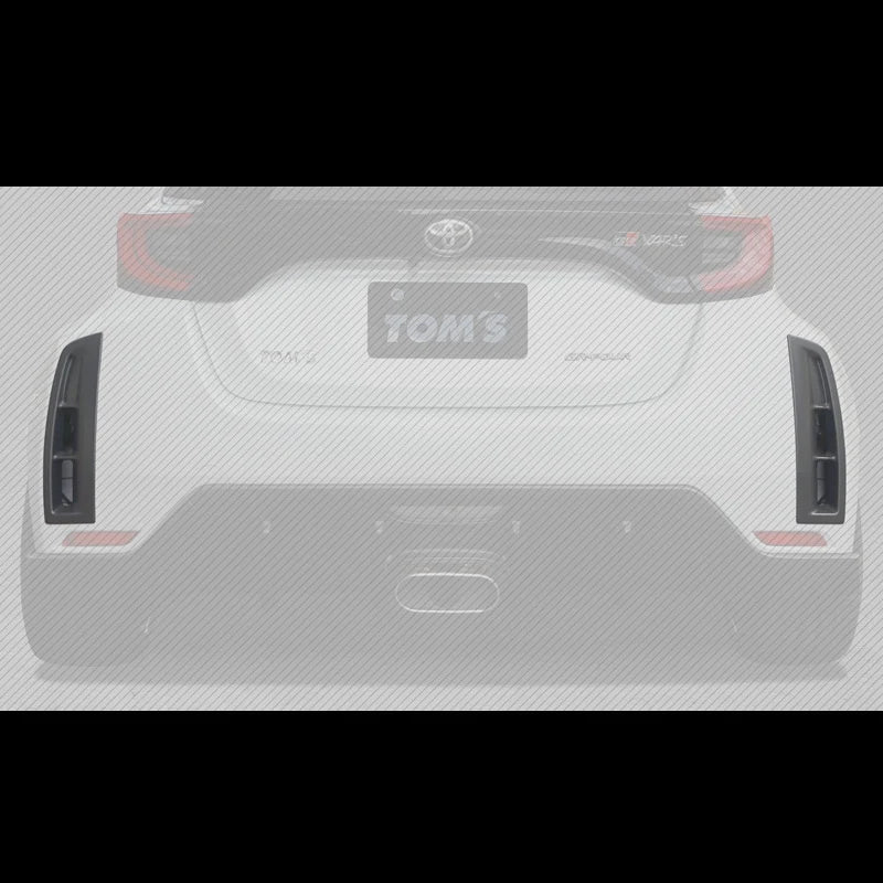 Entrada aire trasera TOM’S Flat Black (52158-TPA16-F) para Toyota GR Yaris