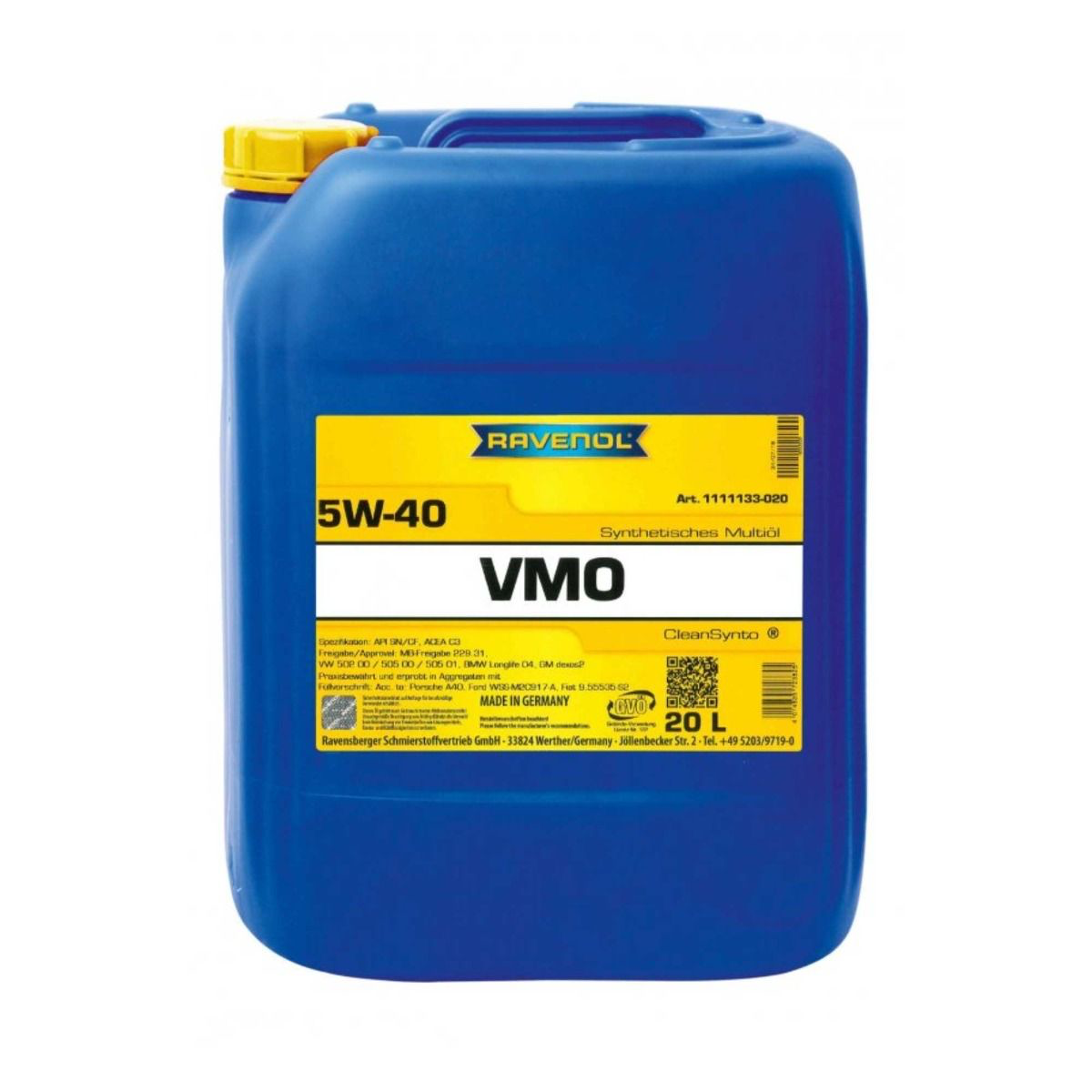 RAVENOL VMO 5W40