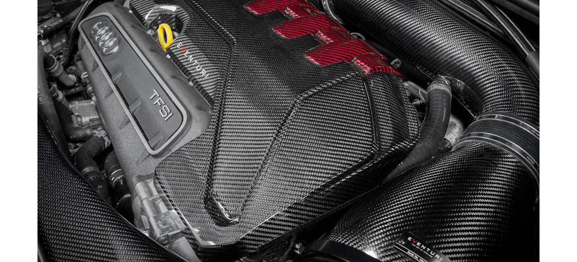 Tapa de motor carbono Eventuri Audi Rs3 8Y sportback/sedan