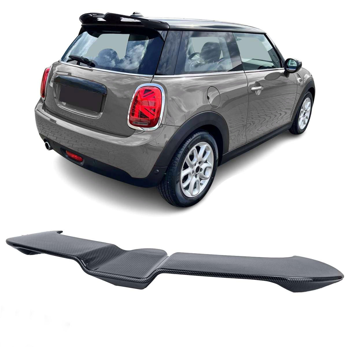 Aleron Look Carbono Mini One Cooper F55 F56 2013-