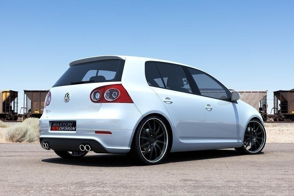 Difusor Maxton Volkswagen Golf mk5 look R32 (Doble salida)