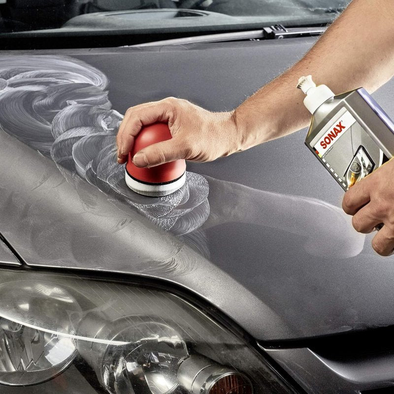 SONAX ABRILLANTADOR + CERA PLATA/GRIS 500ML