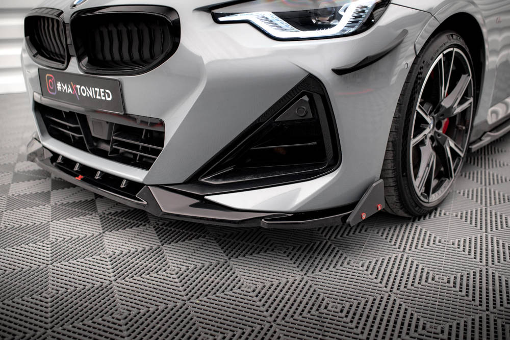 Lip Maxton V2 + flaps BMW Serie 2 Coupe M-Pack / M240i G42