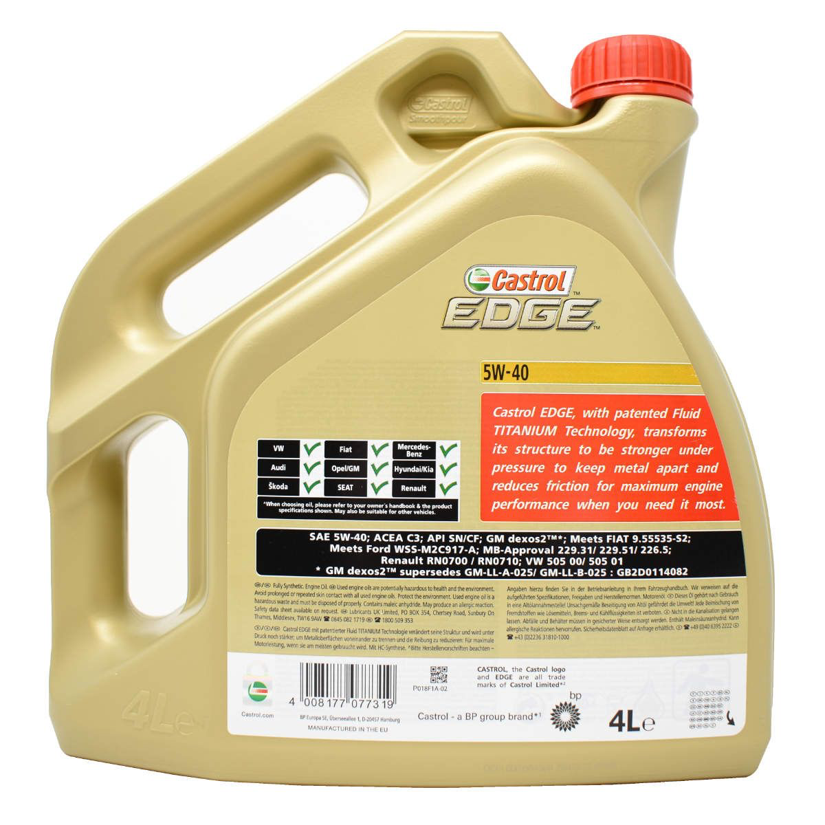 Castrol Edge 5W-40 Titanium FST
