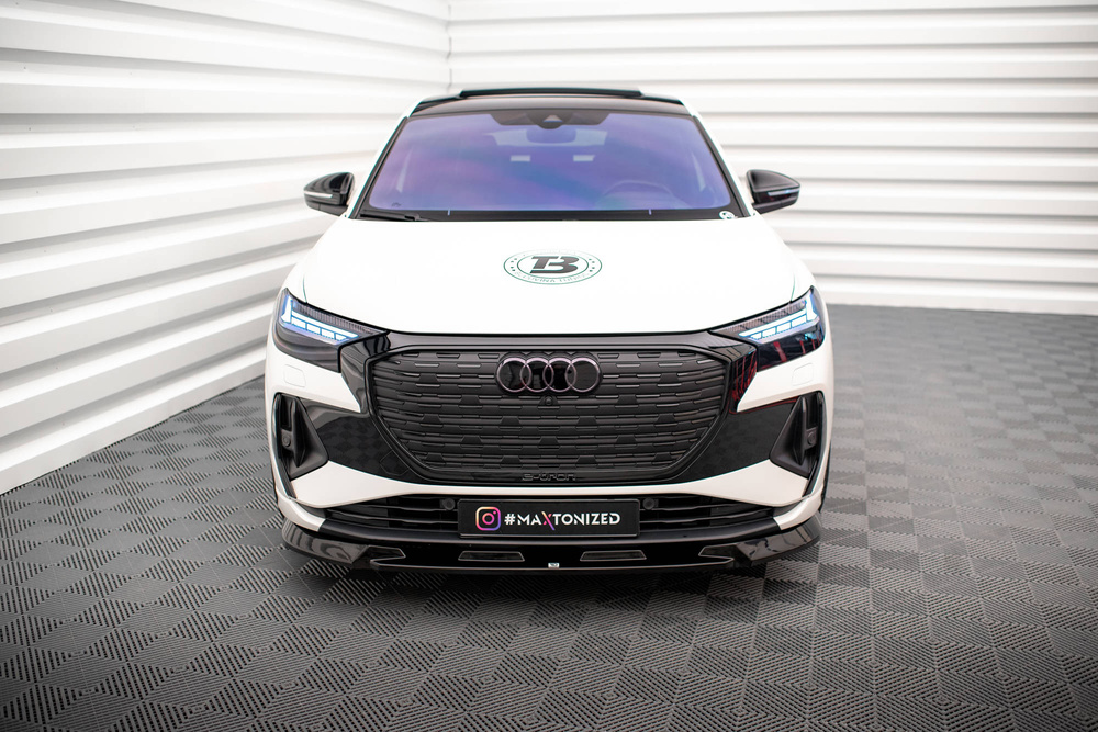 Lip Maxton v1 Audi Q4 e-tron Sline Sportback 2021-