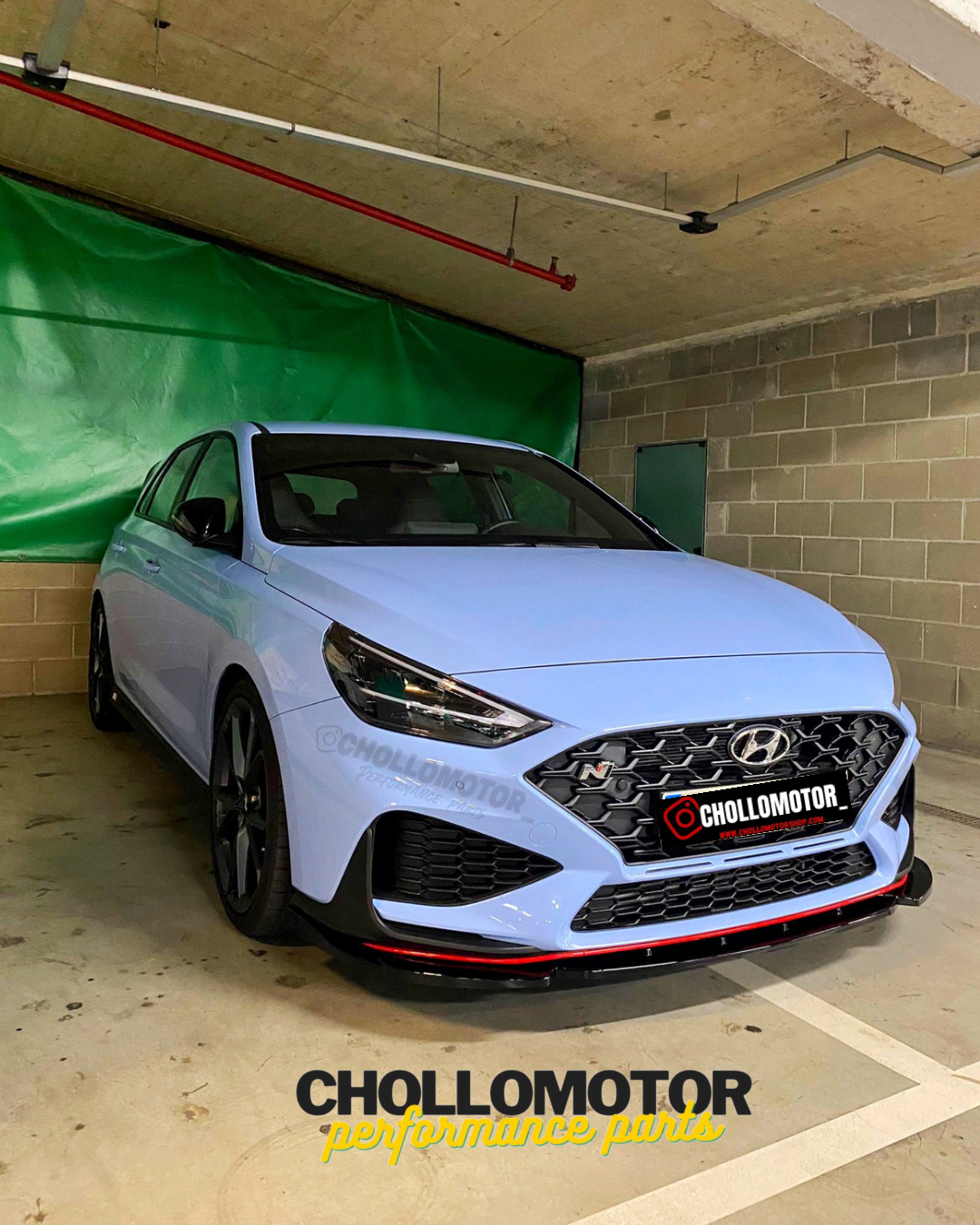 Lip delantero Hyundai i30N Hatchback & Fastback 2017-