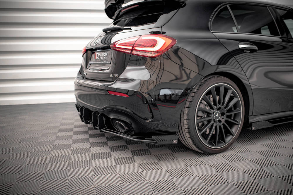 Difusor Maxton + flaps Mercedes A35 W177 2018-