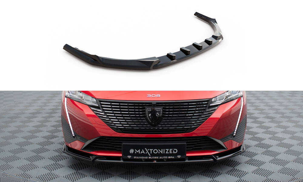 Lip Maxton v2 Peugeot 308 Hatchback / SW 2021 -