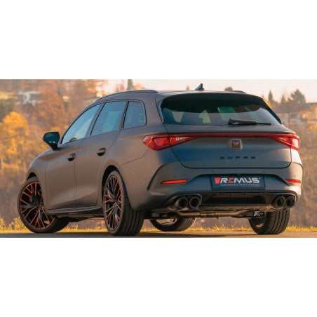 Cat Back Cupra Leon VZ ST 4 Drive 2.0l TSI DSG 228 kW 02/2021 (DNFB, mit OPF/with GPF)