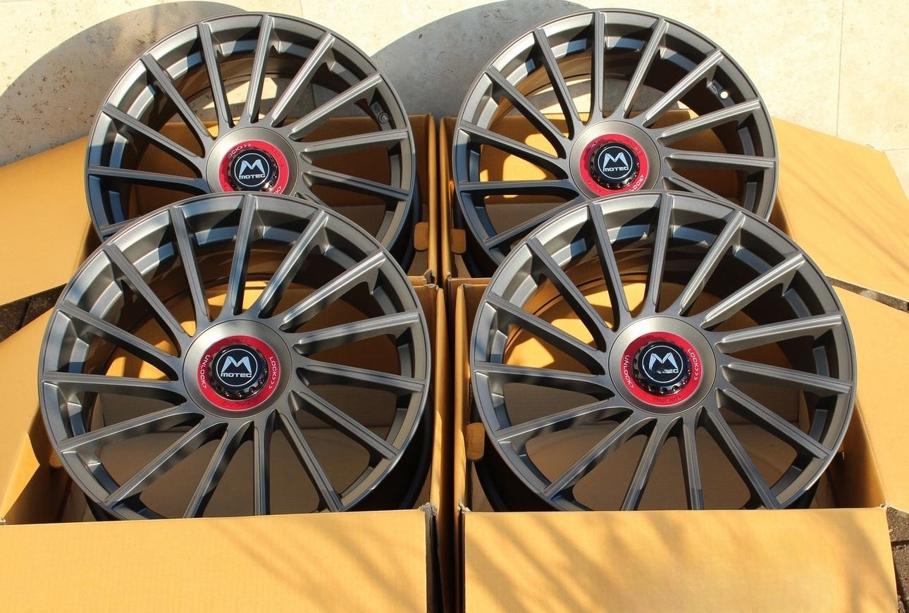 Llantas Motec MCT9 TORNADO REVOLUTION 18” / 19” - Graphite Matt